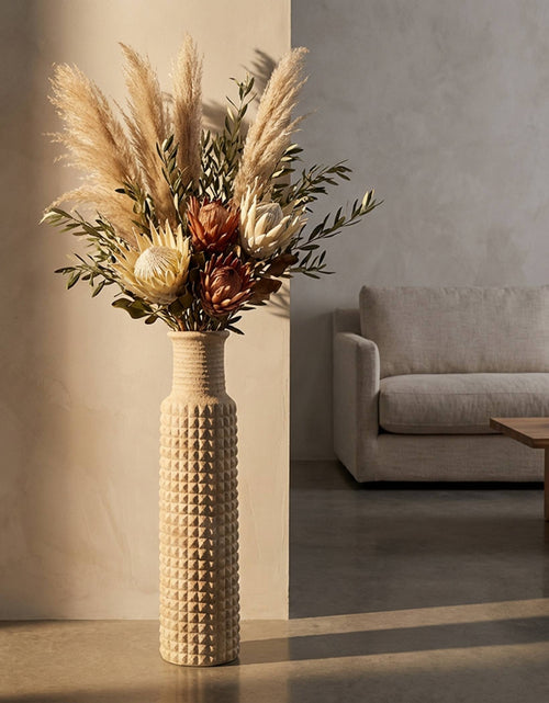 Mauro Ferretti buitenvaas - Ø 28x110 cm - beige