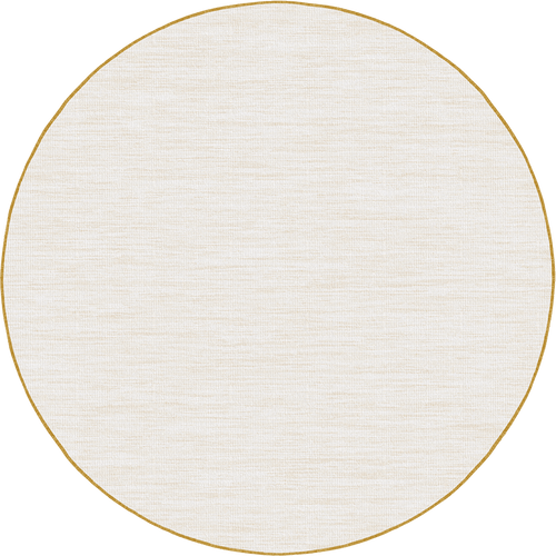 Rond buitenkleed Tone geel/okergeel - Interieur05 - 240 x 240 cm - vtwonen shop