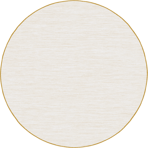 Rond buitenkleed Tone geel/okergeel - Interieur05