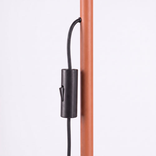 Sollux Lighting Vloerlamp RAYO 1 rode oker - 30x30x160cm