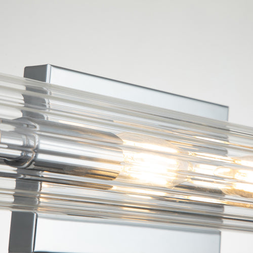 Elstead Kichler Azores Badkamer Wandlamp Gepolijst Chroom, IP44