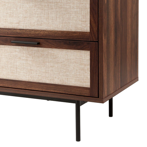 Calicosy - JETSON Commode 6 lades - Notenhout - 120x79x39,5 cm