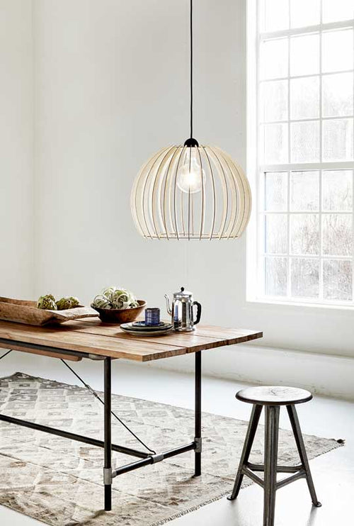 Nordlux Chino Hanglamp - Ø40cm - E27 - Naturel - vtwonen shop