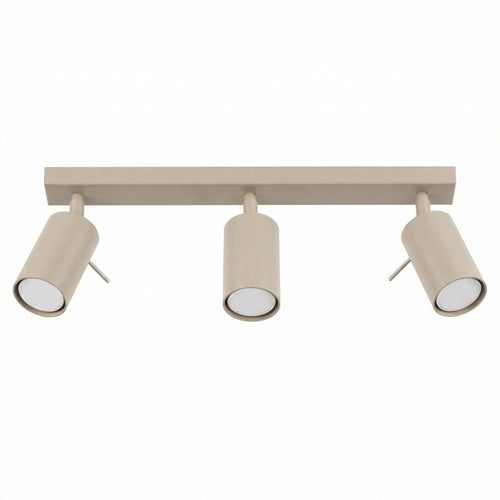 Sollux Lighting Plafondlamp RING 3 taupe - 45x6x16cm