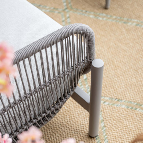 Garden Impressions Loungeset Luzia 3-delig - taupe - grey sand
