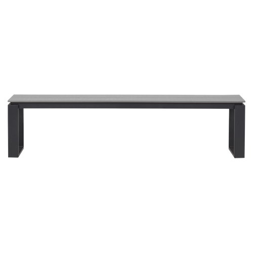 Lisomme Abel tuinbank grijs - 180 x 43 cm