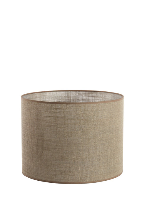 Light & Living lampenkap Caden - bruin - 40x40x30 cm
