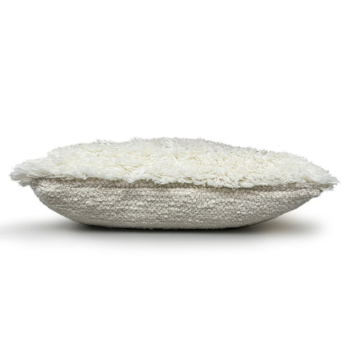 Malagoon kussen Eboya - gebroken wit - 50x50cm 100% wol