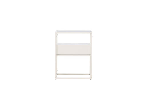 Rebellenclub Bijzettafel Tama - 40 x 40 cm - Wit - vtwonen shop