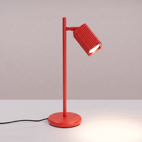 Sollux Lighting Tafellamp RAYO rood - 14,5x14,5x43cm