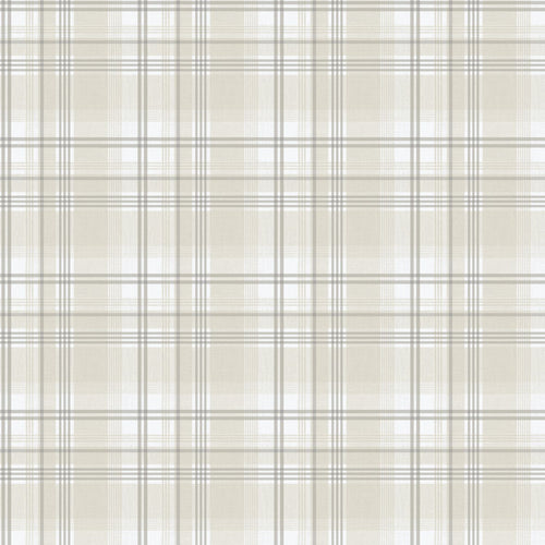 Sanders & Sanders behang ruiten beige en grijs - 53 cm x 10.05 m - 640713