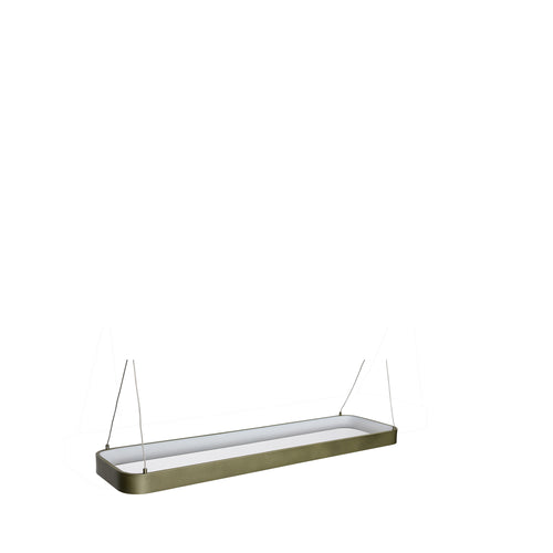 Hübsch hanglamp Tube - aluminium/silicone - 81x22xh5cm