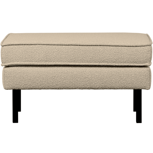 BePureHome hocker op poten Rodeo - Bouclé - Beige - 45x84x54 - vtwonen shop