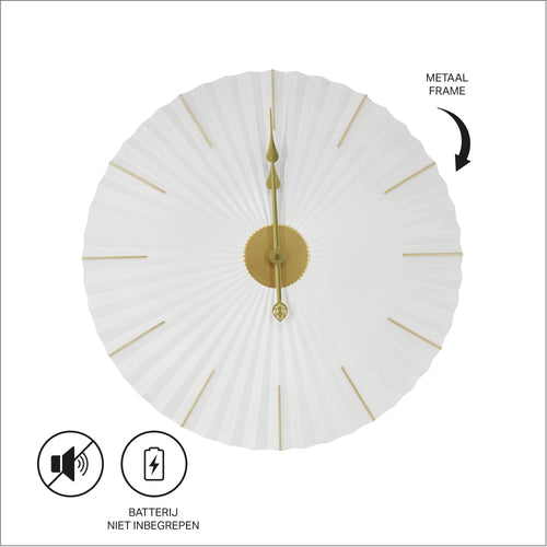 Art for the Home Klok - origami - Diameter 60cm