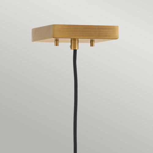 Ensemble Hinkley Fredrick Ramond 1 hanglamp geborsteld brons