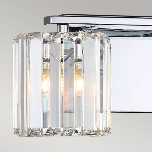 Elstead Quoizel Divine Wandlamp Gepolijst Chroom, IP44