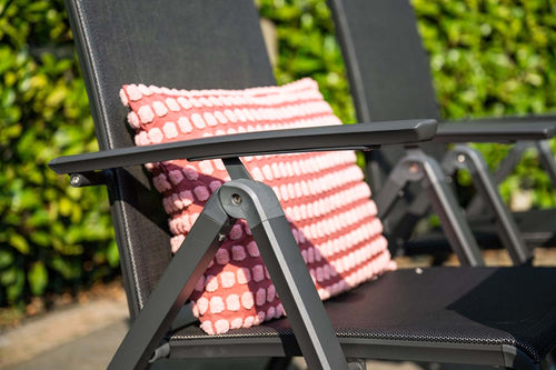 Garden Impressions Gala tuinstoelen set van 4 verstelbaar