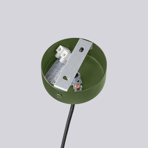 Sollux Lighting Kroonluchter HALO 6 olijfgroen - 64x64x230cm