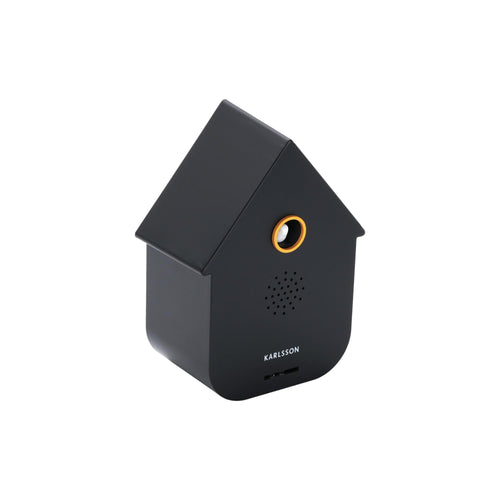 Karlsson ornament Sound Box Modern Cuckoo - zwart - Ø12cm - vtwonen shop