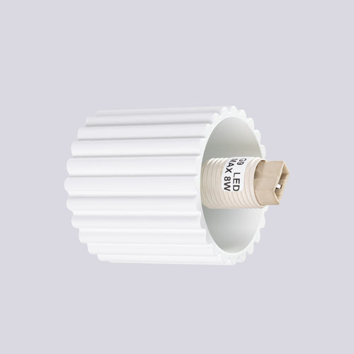 Sollux Lighting Wandlamp HALO wit IP44 - 12x17x12cm