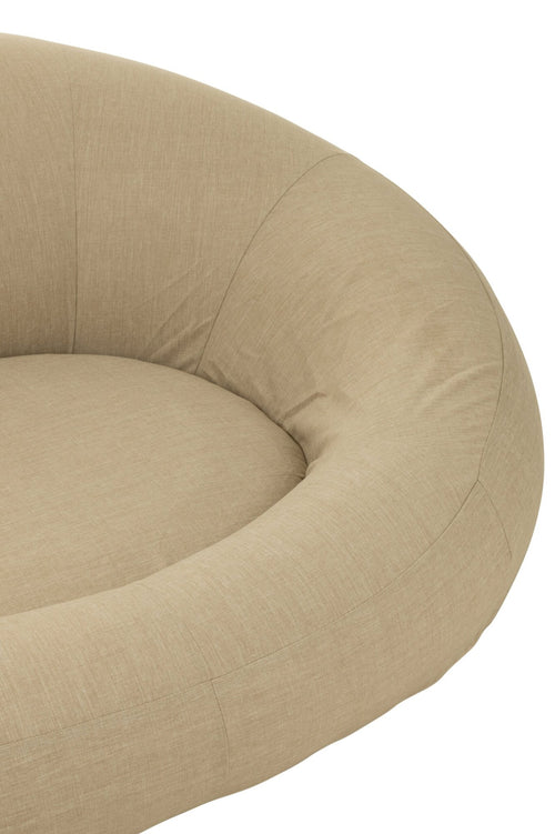 J-Line matras Donut - kunststof - beige