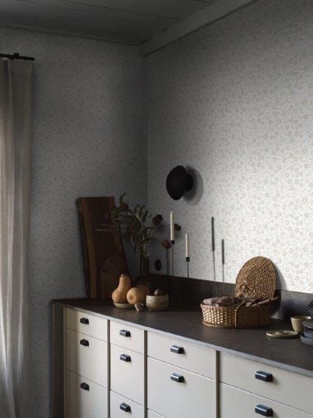 Borastapeter behang vintage bloemetjes beige - 53 cm x 10.05 m - 660347 - vtwonen shop