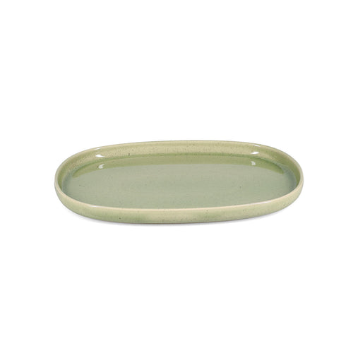 Salt & Pepper - Serveerschaal 33x22,5cm sage Blush - Set van 2