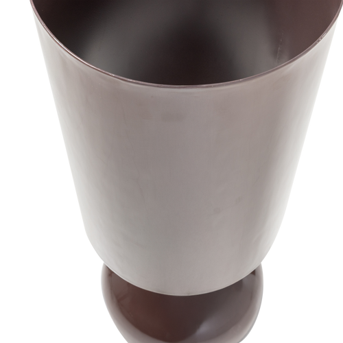 WOOOD tafellamp xl Loa - Metaal - Hoogglans Bruin - 100x33x33