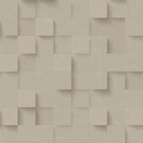 Origin Wallcoverings behang 3D kubussen beige - 50 x 900 cm - 347897 - vtwonen shop