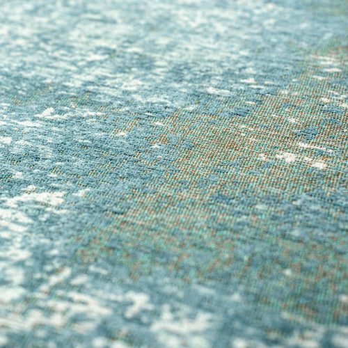 Louis De Poortere vloerkleed Neptune - blauw - 240x240cm - vtwonen shop