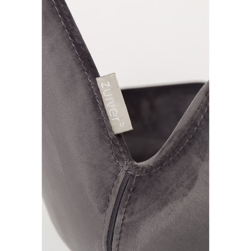 Zuiver Brit Eetkamerstoelen armleuning Donkergrijs - Set van 2 - vtwonen shop