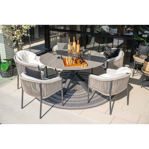 Garden Impressions tuinstoel Delvin taupe - vtwonen shop