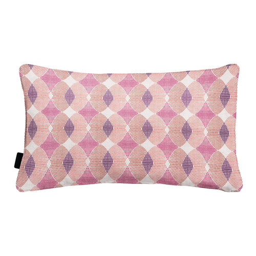 Madison sierkussen Rae - paars - 30x50x10cm - set van 4