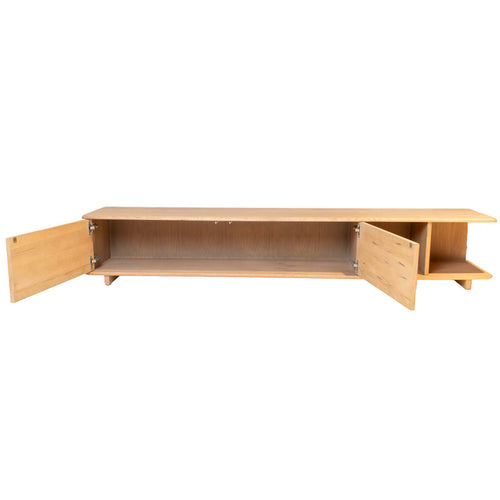 DÉJA Living Tv-meubel Wira - Naturel Eiken - 200x40x35cm