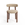 Sia Home - Eetkamerstoel JUNA - Chenille fluweel - Mol - 51.0 CENTIMETERScm