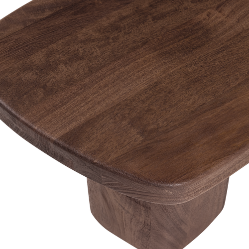 WOOOD bijzettafel Nodu - Mangohout - Bruin - 50x53x45