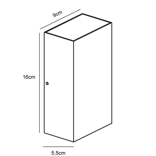 Nordlux Rold Wandlamp Buiten - 2-lichts LED - 3000K - IP44 - Zwart - vtwonen shop