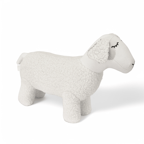 Pintado & Lacado knuffeldier Schaap - wit - 49 cm