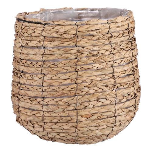 Mica Decorations Avalon Plantenmand - H31 x Ø30 cm - Lichtbruin