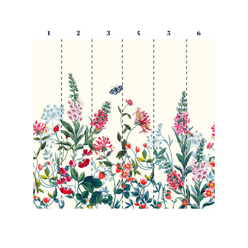 Joules Fotobehang - Permaculture Garden - 280x300cm - vtwonen shop