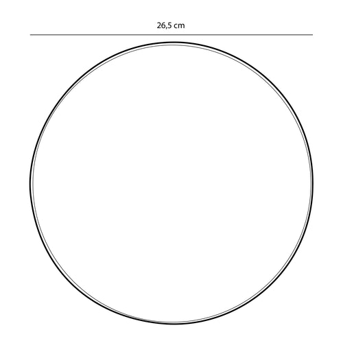 Mica Decorations Tabo Dinerbord - Ø27 cm - Oker