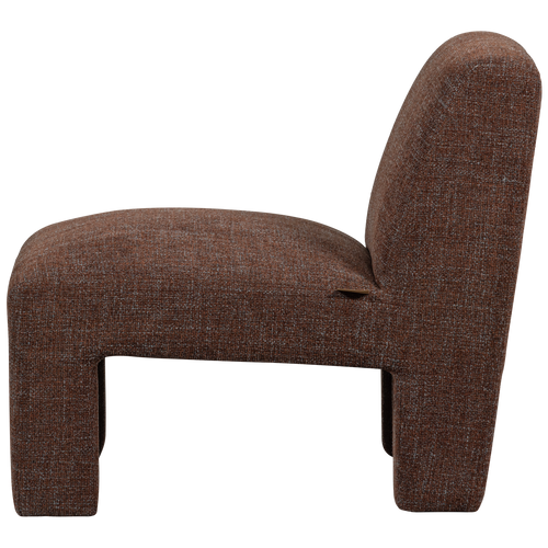 WOOOD fauteuil Lavid - Polyester - Chestnut - 73x74x84 - vtwonen shop