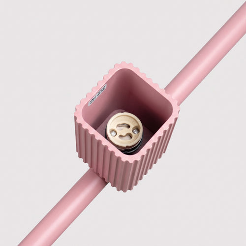 Sollux Lighting Kroonluchter RAYO 4 roze - 122x6x208cm