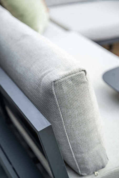 Prinos loungeset - 4-delig - carbon black - valley sand - vtwonen shop