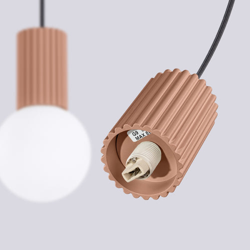 Sollux Lighting Hanglamp HALO 2L mokka - 33,5x6x120cm