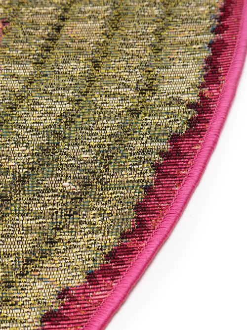 benuta binnen- en buitenkleed Kenya - veelkleurig - ø 160 cm