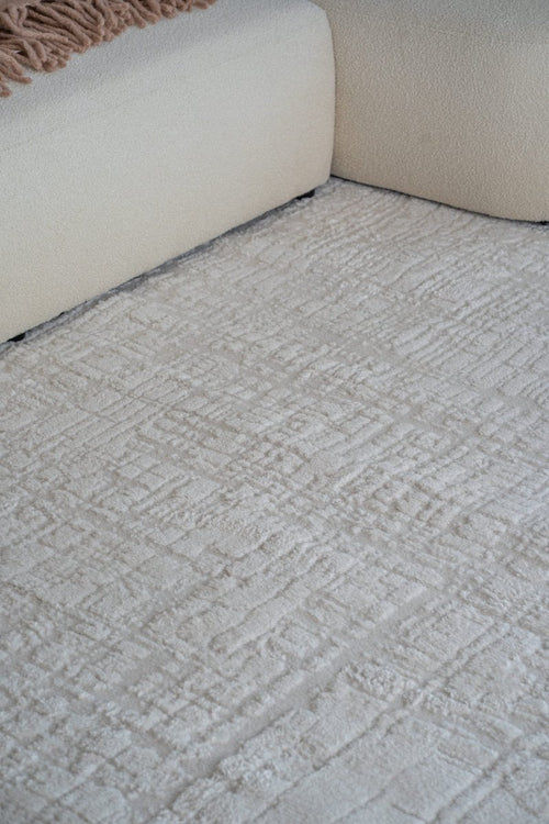 Interieur05 Scandinavisch vloerkleed Prent creme/wit - 200 x 280 cm - vtwonen shop