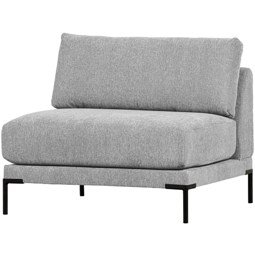 vtwonen loveseat element Couple - Polyester - Lichtgrijs - 89x100x100 - vtwonen shop