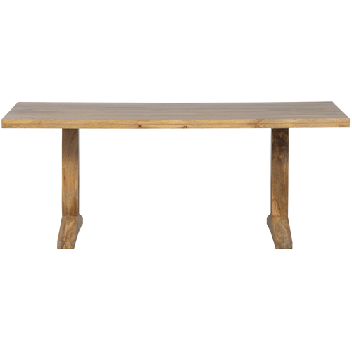 vtwonen eettafel Deck - Mango Hout - Naturel - 78x200x90 - vtwonen shop