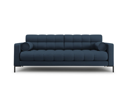 Cosmopolitan Design Bank Bali 3-zits, structurele stof, blauw - 96x177x75cm